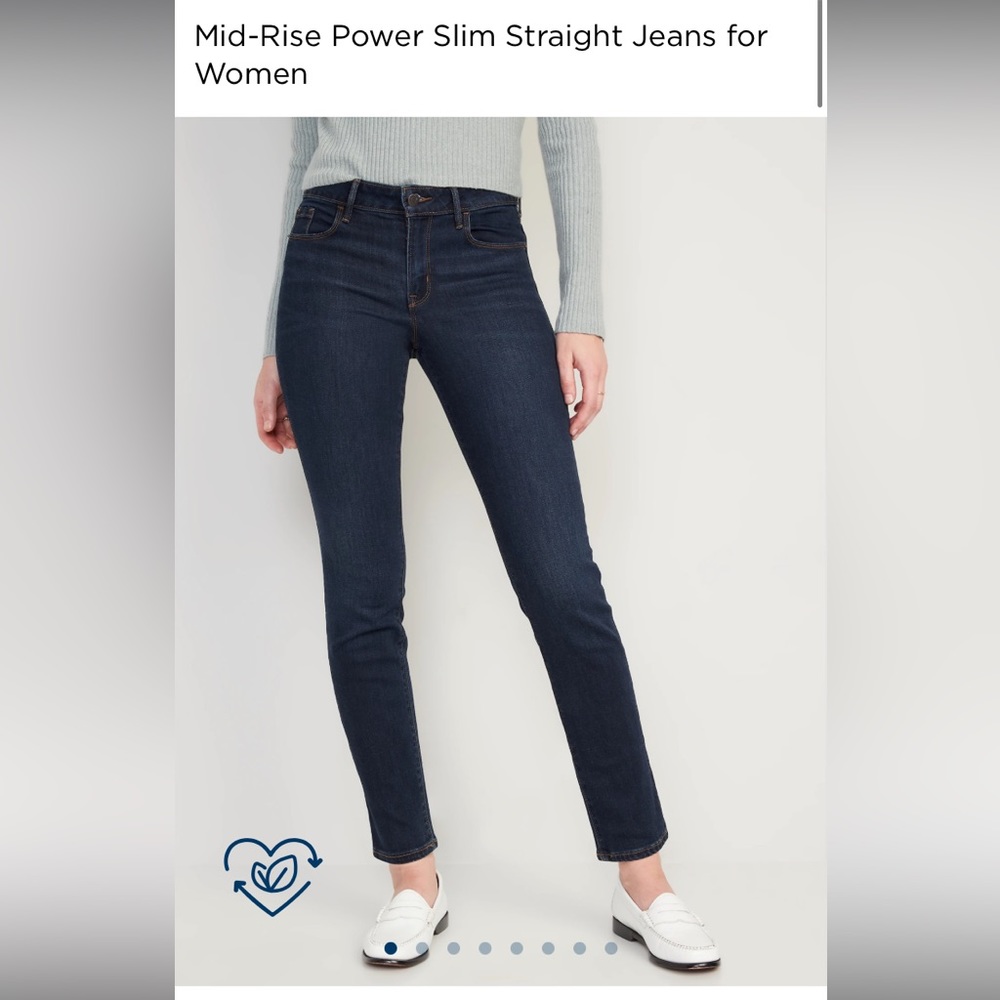 Old Navy Power Slim Straight Jean